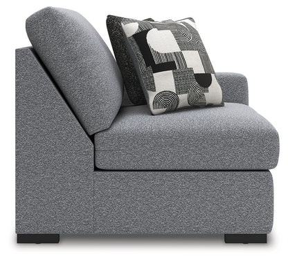 Bealton - RAF Corner Chair - Salt And Pepper