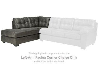 Fallston - LAF Corner Chaise - Slate
