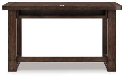 Breckington - Dark Brown - Home Office Desk