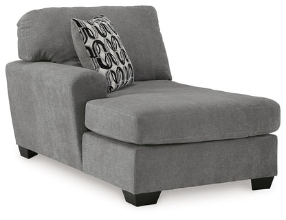 Birkdale Court - Laf Corner Chaise - Gray