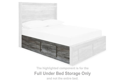 Baystorm - Full Under Bed Storage - Gray
