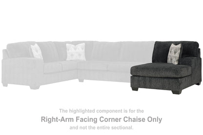 Hollyview - Raf Corner Chaise - Shadow