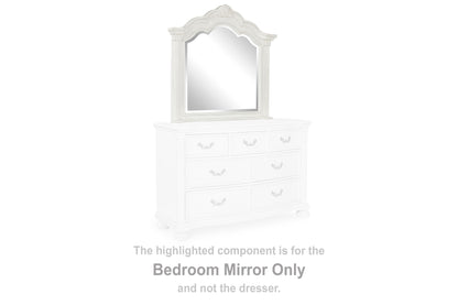Montelaine - Bedroom Mirror - Antique White