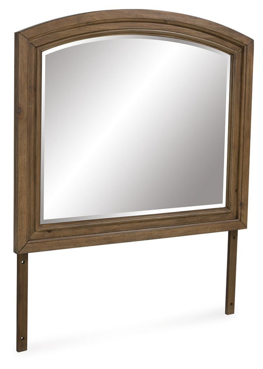 Feddinger - Bedroom Mirror - Medium Brown