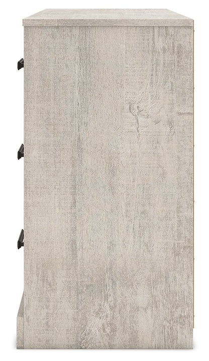 Shawburn - Gray - Six Drawer Dresser