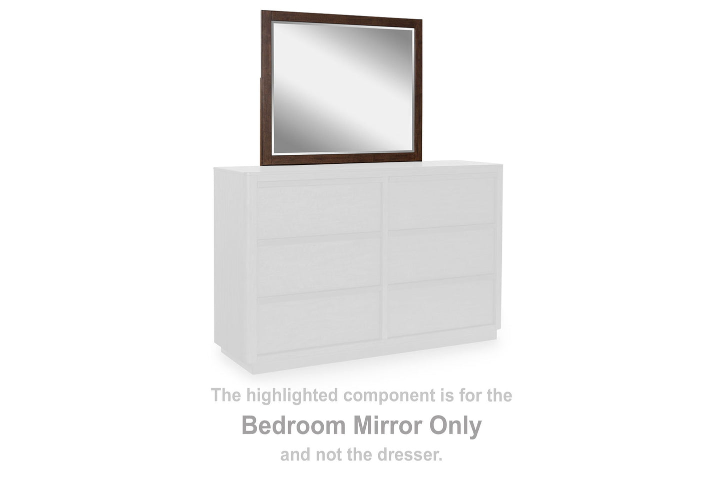 Dilenno - Bedroom Mirror - Dark Brown