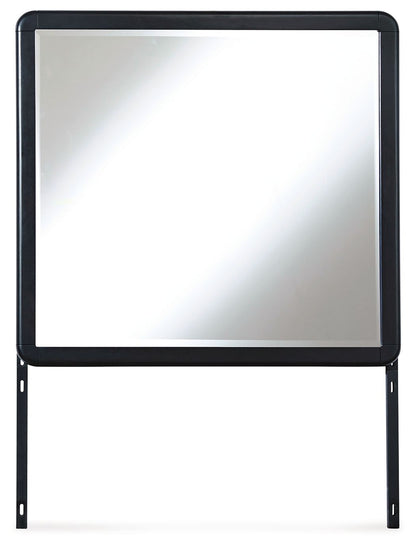 Rowanbeck - Bedroom Mirror - Black