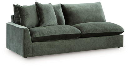 Carriage View - LAF Sofa - Jade