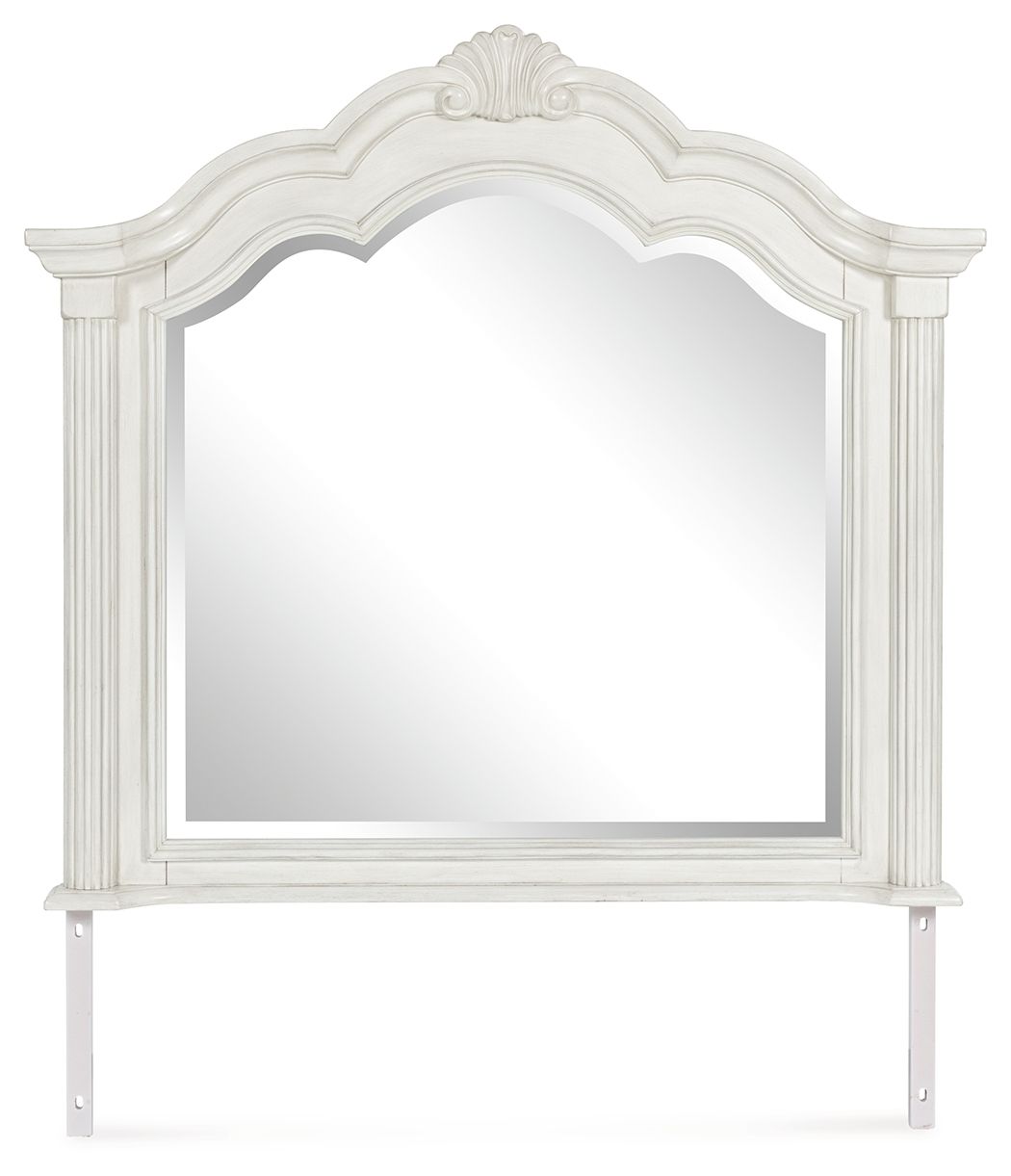Montelaine - Bedroom Mirror - Antique White