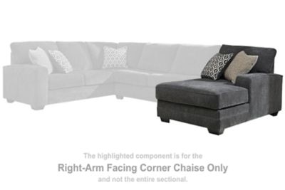 Tracling - Slate - RAF Corner Chaise