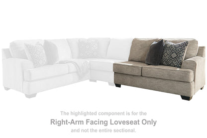 Bovarian - RAF Loveseat - Stone