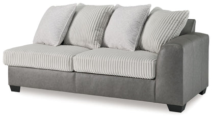 Clairette Court - Raf Sofa - Alloy