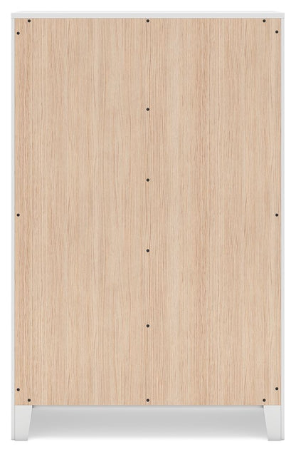 Binterglen - White - Five Drawer Chest