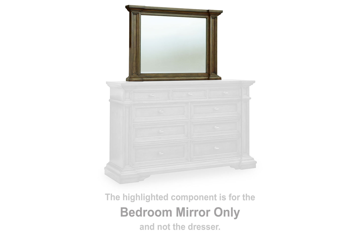 Frantanna - Bedroom Mirror - Brown