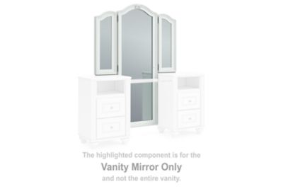 Kozlani - Vanity Mirror - White