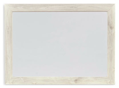 Cambeck - Bedroom Mirror - Whitewash