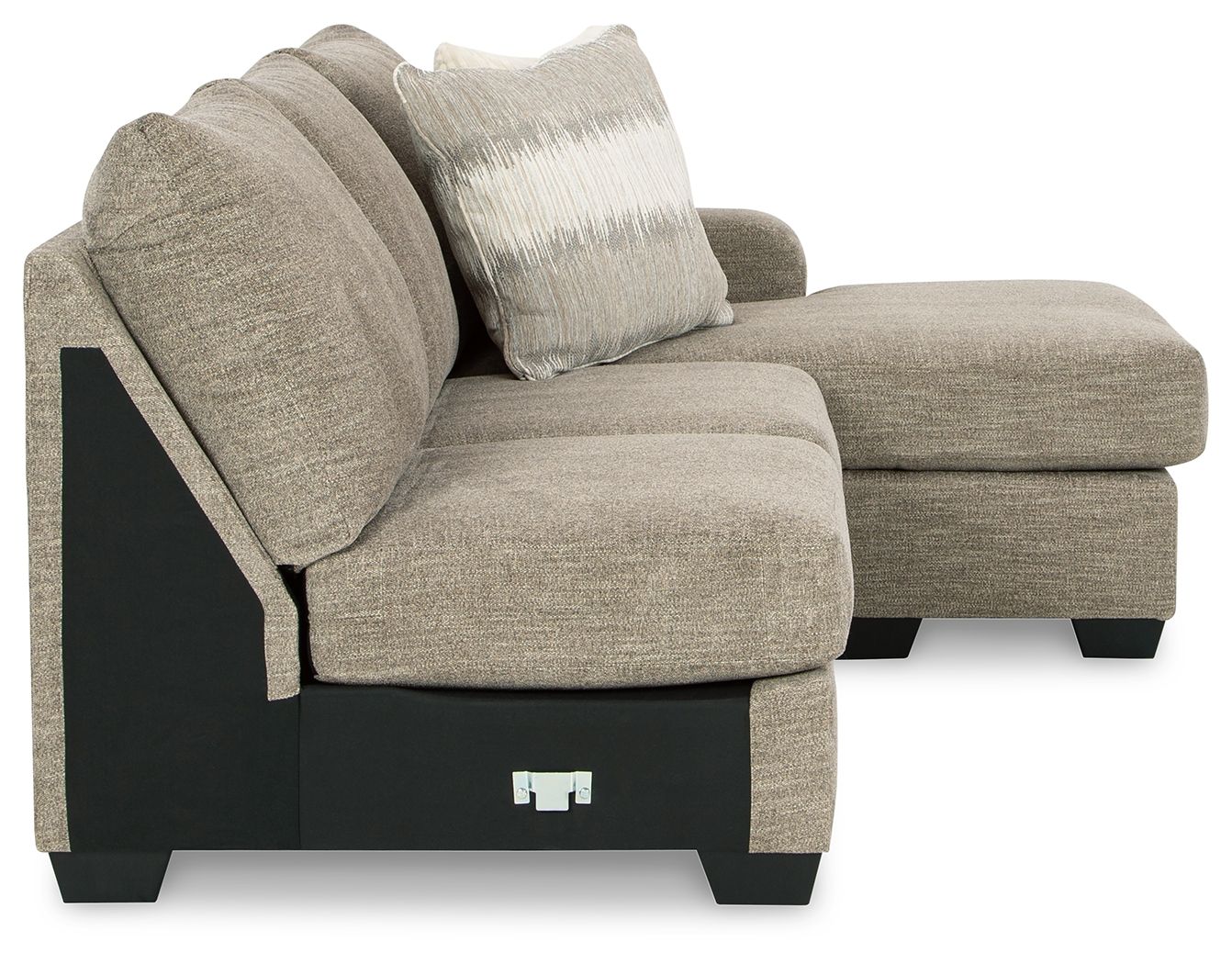 Creswell - RAF Sofa Chaise - Stone