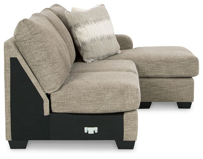 Creswell - RAF Sofa Chaise - Stone