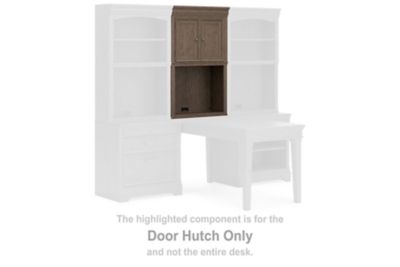 Janismore - Door Hutch - Weathered Gray