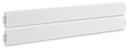 Fortman - Queen/King Panel Rails - White