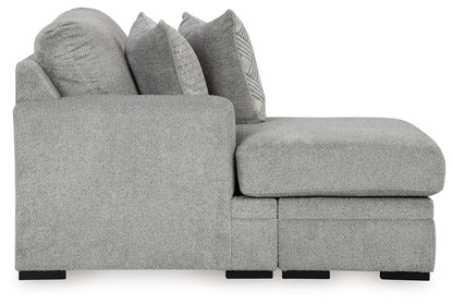 Casselbury - Laf Sofa Chaise - Cement