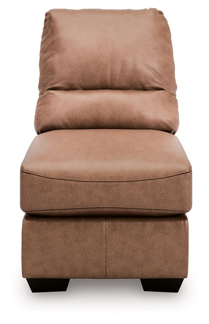 WillowBend - Armless Chair - Caramel