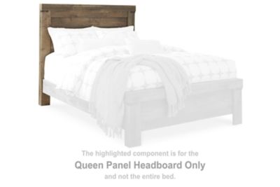 Trinell - Brown - Queen Panel Headboard - Chunky Style
