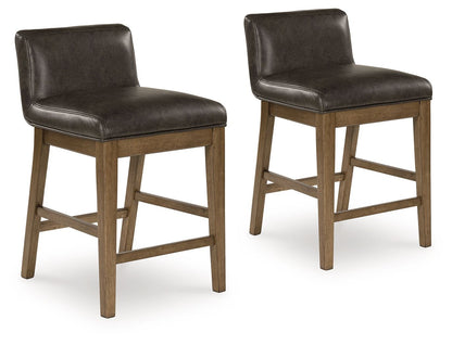 Cabalynn - Rectangular Dining Room Counter Table Set