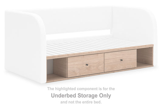 Arloster - Tan - Underbed Storage