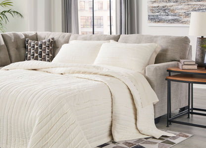 Mahoney - Raf Full Sofa Sleeper - Pebble
