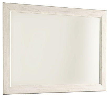 Willowton - Bedroom Mirror - Whitewash