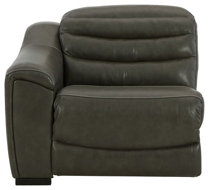 Center Line - LAF Zero Wall Power Recliner - Dark Gray