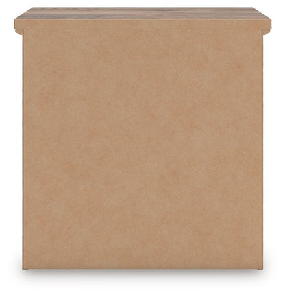 Rusticott - Brown - Two Drawer Night Stand