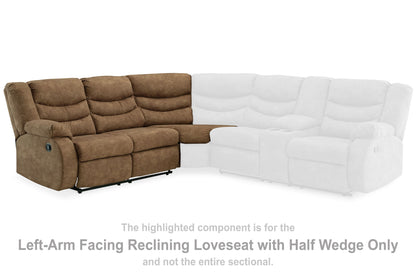Partymate - Laf Reclining Loveseat - Brindle