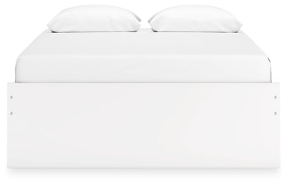 Onita - White - Queen Platform Bed
