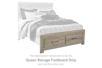 Bellaby - Queen Storage Footboard - Whitewash