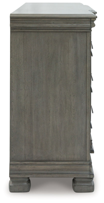 Lexorne - Gray - Dresser