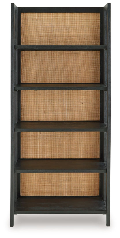Abyard - Bookcase - Black / Natural
