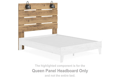 Larstin - Queen Panel Headboard - Brown