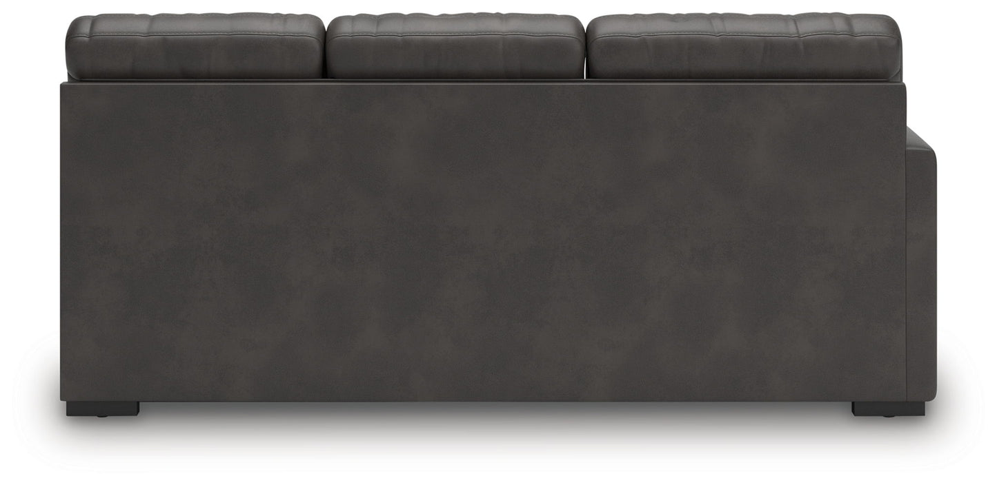 Lofton-Pike - LAF Sofa Chaise - Shadow