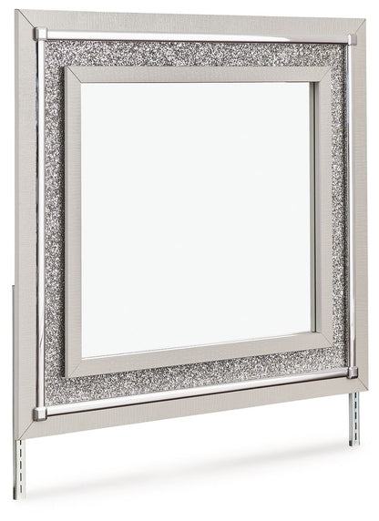 Zyniden - Silver - Bedroom Mirror