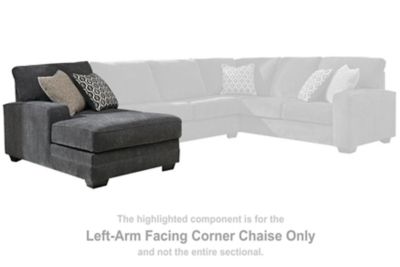 Tracling - Slate - LAF Corner Chaise