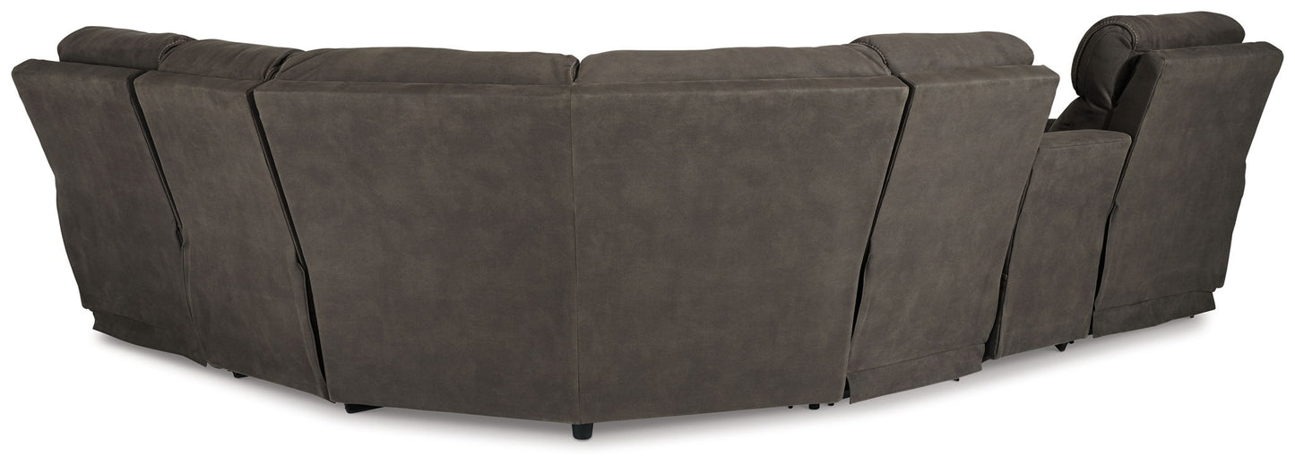 Hoopster - Raf Zero Wall Power Recliner - Gunmetal