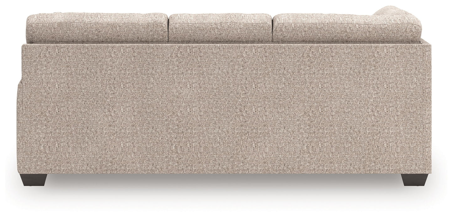 Newellen - RAF Sofa With Corner Wedge - Beige