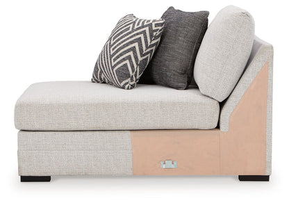 Koralynn - Laf Corner Chaise - Stone