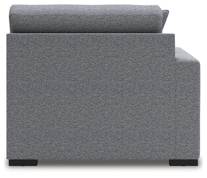 Bealton - LAF Corner Chair - Salt and Pepper