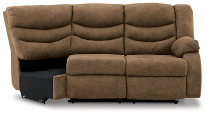 Partymate - Raf Reclining Loveseat - Brindle