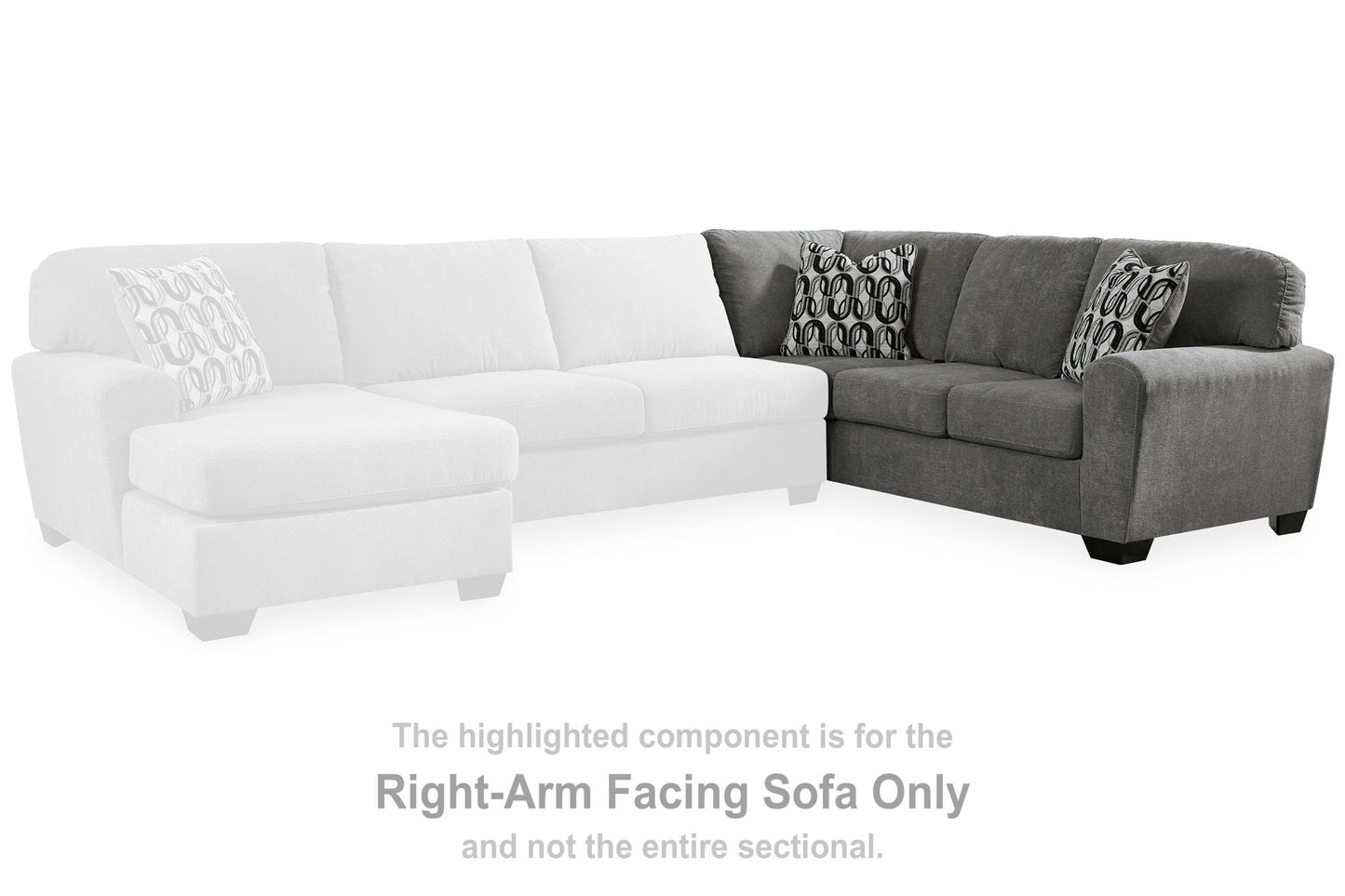 Birkdale Court - Raf Sofa - Gray
