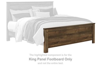 Trinell - Brown - King Panel Footboard