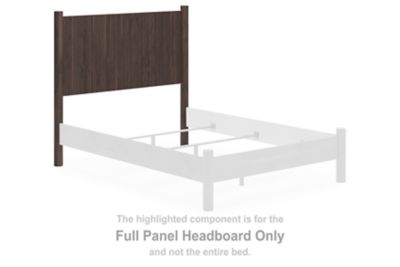 Pamytta - Full Panel Headboard - Brown